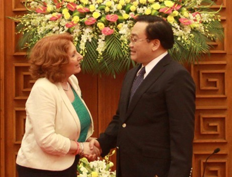 Une secrétaire d’Etat d’Irlande du Nord en visite au Vietnam - ảnh 1